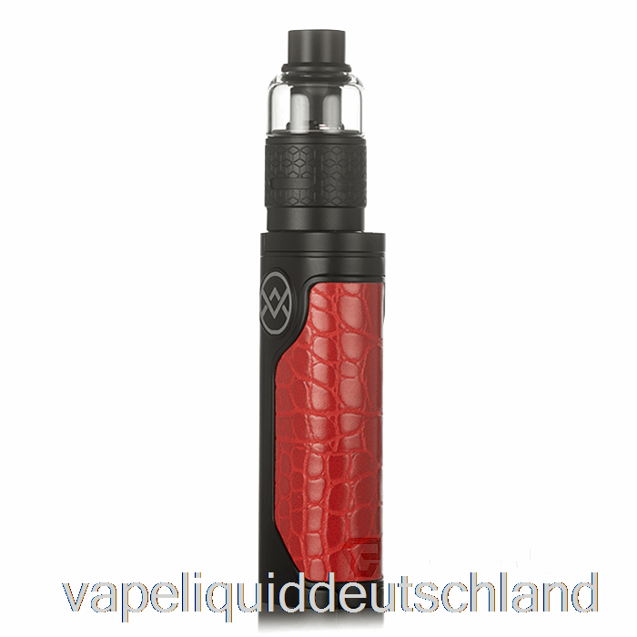 Oxva Vativ 100 W Super Mod Kit Red Croc & Black Vape Liquid